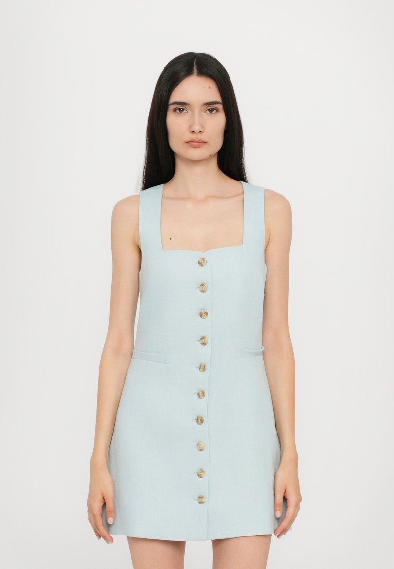 Faithfull the brand - JAQUES MINI DRESS - Hverdagskjole - sky blue, Forstør
