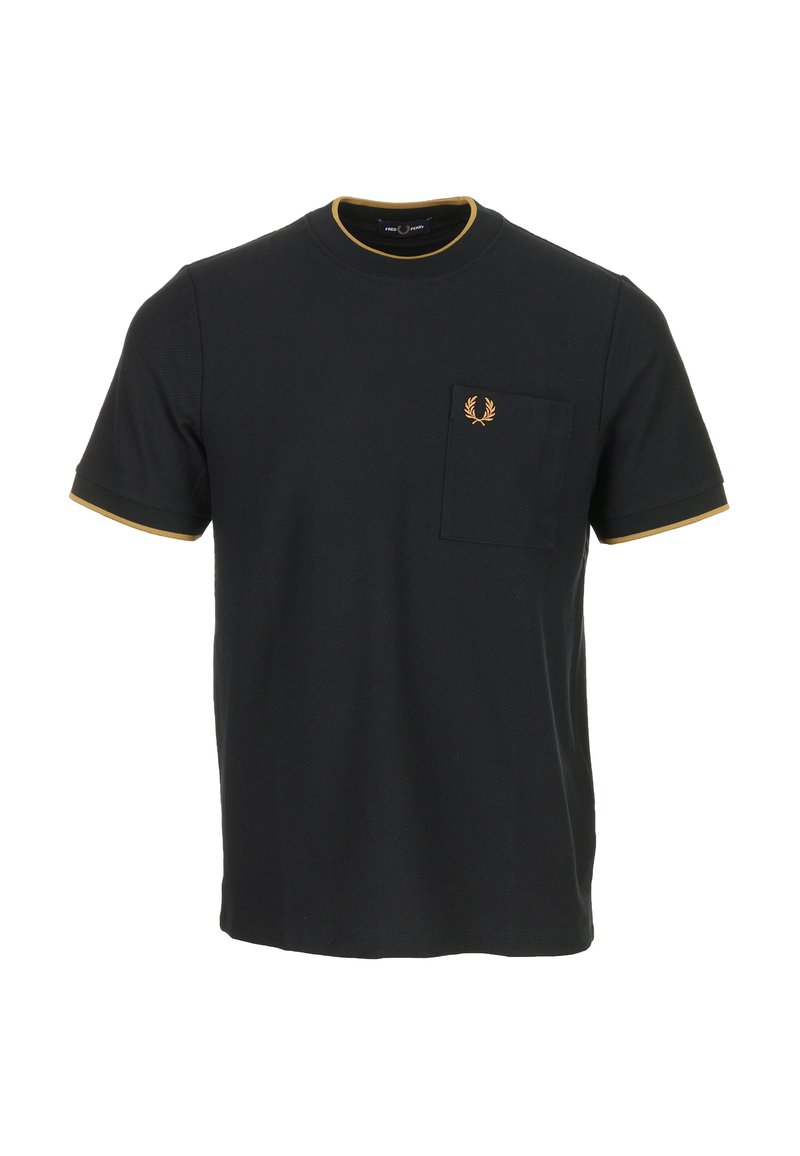 Fred Perry POCKET DETAIL - T-shirt basic - black/nero - Zalando.it