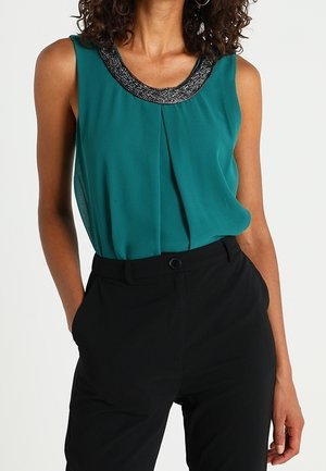 Blouse - dark green