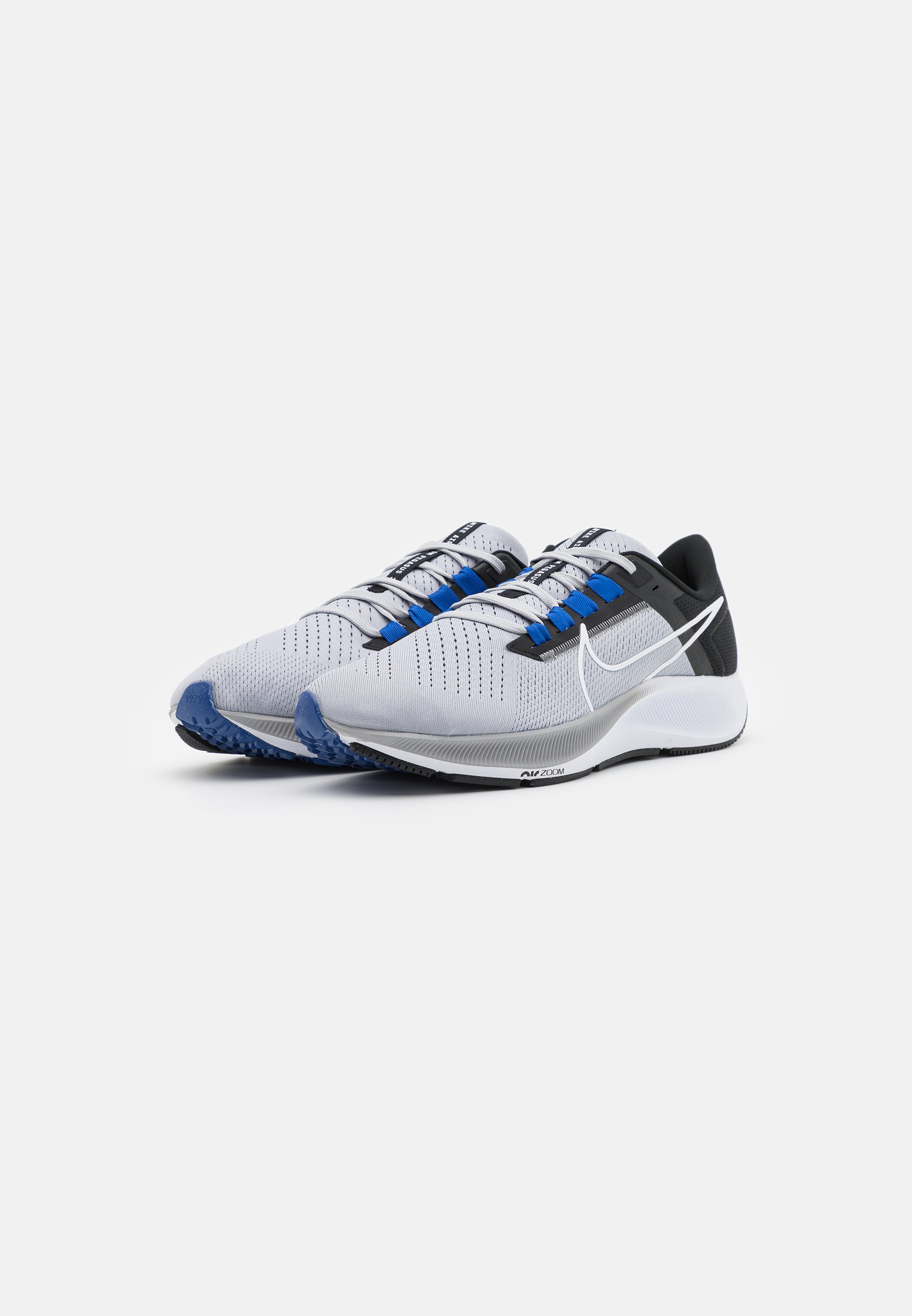 Nike Performance AIR ZOOM PEGASUS 38 - Zapatillas de running neutras - wolf  grey/white/black/hyper royal/particle grey/gris - Zalando.es