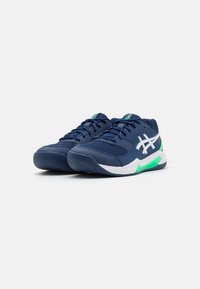 ASICS GEL-DEDICATE 8 INDOOR - Tenisice za terene s umjetnom podlogom - blue expanse/white