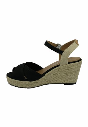 TOM TAILOR Espadrilles - schwarz