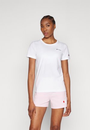 Champion ICONS SMALL LOGO - Camiseta básica - wihte