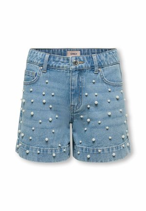 ONLY GIRLS Shorts vaqueros - light blue denim