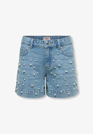 ONLY GIRLS Shorts vaqueros - light blue denim