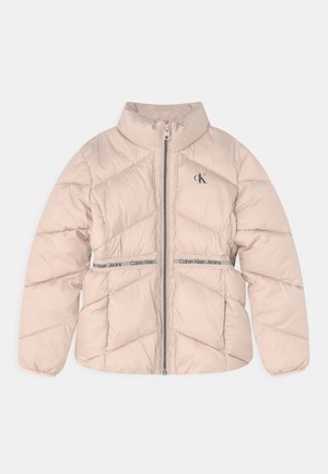 LOGO TAPE LIGHT - Veste d'hiver - pale rose