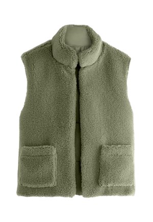 Next REVERSIBLE- REGULAR FIT - Liemenė - khaki green