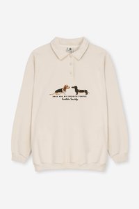 Kaotiko CREW PUPPIES UNISEX - Pólóing - beige