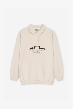 Kaotiko CREW PUPPIES UNISEX - Polo - beige