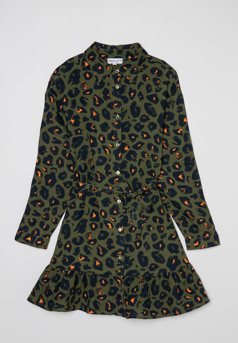 happy girls Blousejurk olijfgroen happy girls Blousejurk olijfgroen