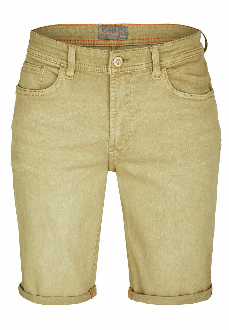Herren Skinny Fit | Hattric 5 POCKET BERMUDA Jeans Shorts dk schilf/khaki - DD02176 Herren Skinny Fit | Hattric 5 POCKET BERMUDA Jeans Shorts dk schilf/khaki - DD02176