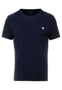 Guess Jednoduché tričko - dark blue