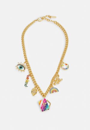 MULTI CHARMS NECKLACE - Collier - gold-coloured