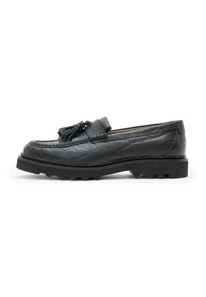 SKIFF TASSLE  - Slipper - black grain