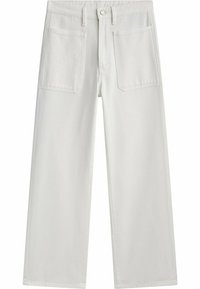 Massimo Dutti Jean flare - white