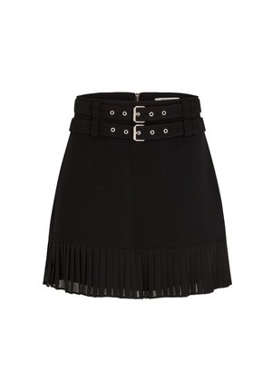 Morgan, MORGAN MORGAN MINI PLEATED SKIRT - Minijupe - noir