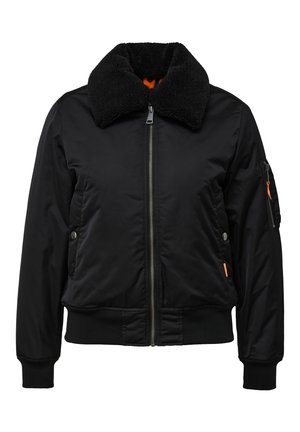 DETACHABLE COLLAR  - Übergangsjacke - schwarz
