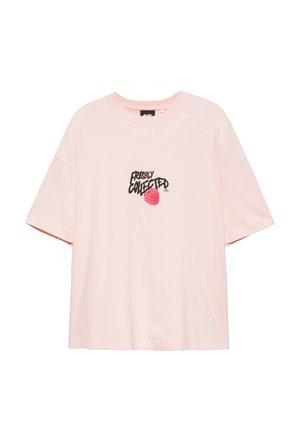 PULL&BEAR, STWD GRAPHIC - T-SHIRT - T-shirt imprimé - pink