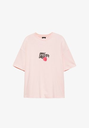 PULL&BEAR, STWD GRAPHIC - T-SHIRT - T-shirt imprimé - pink
