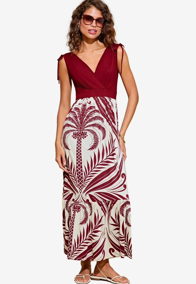 Lipsy 2 IN 1 REGULAR FIT - Rochie maxi - red