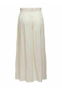 ONLY ONLVENEDIG PAPERBAG LONG SKIRT - Maxirok - ecru