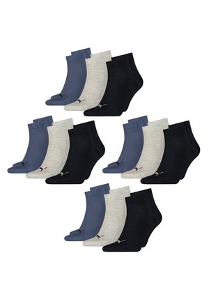 QUARTER 12ER PACK - Sokken - paar navy grey nightshadow blue
