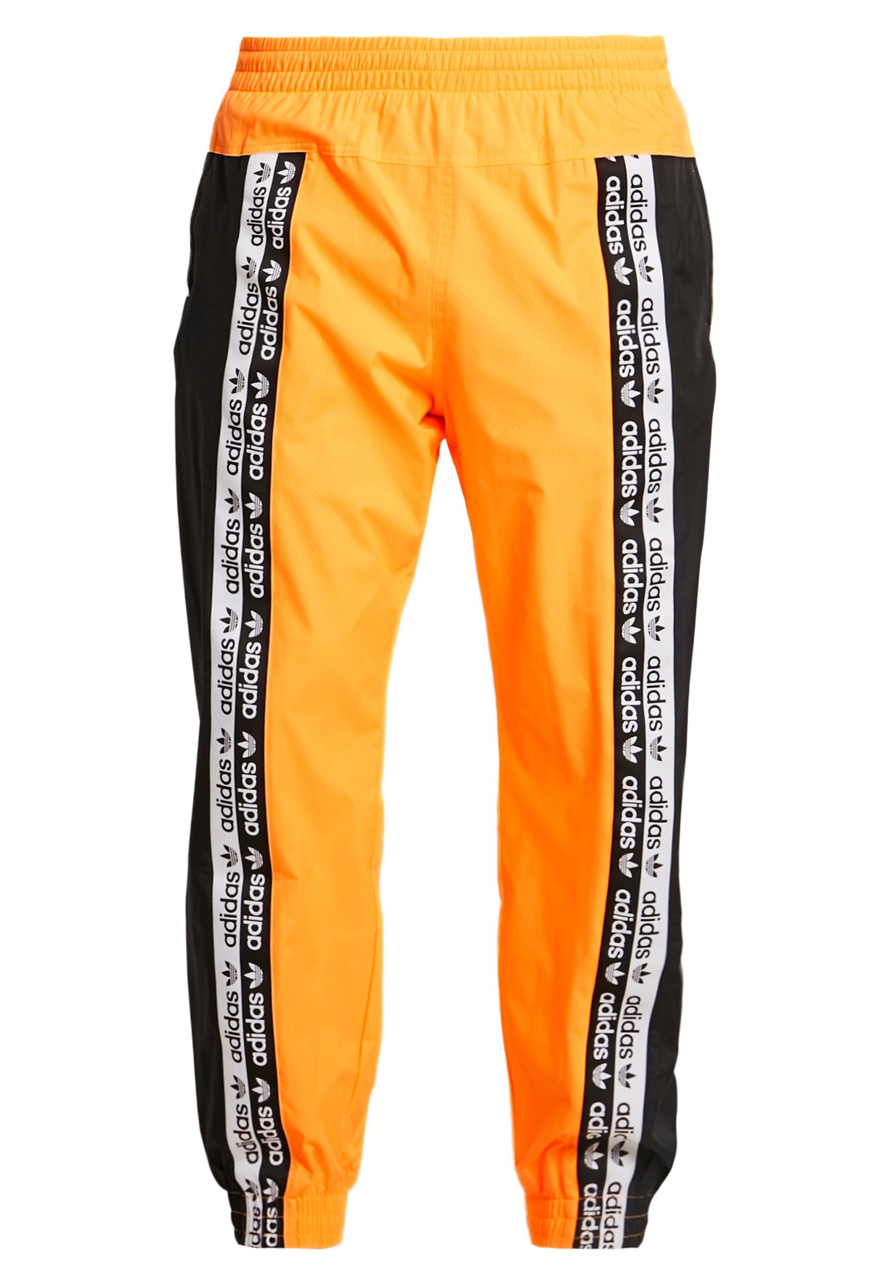 orange adidas tracksuit bottoms