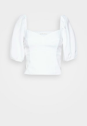 CORSET SCOOP - Blusa - brilliant white