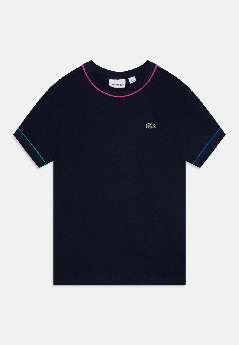 Lacoste - UNISEX - Basic T-shirt - navy blue/multi-coloured, Enlarge