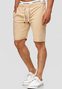 INDICODE JEANS 2 PACK EDDY - Short - sand mix navy