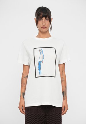 SHORT SLEEVE  - Print T-shirt - brilliant white