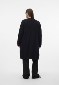 Vero Moda Curve VMCSABA POCKET COATIGAN - Vest - black