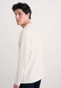 Seasalt Cornwall Top dugih rukava - white chalk