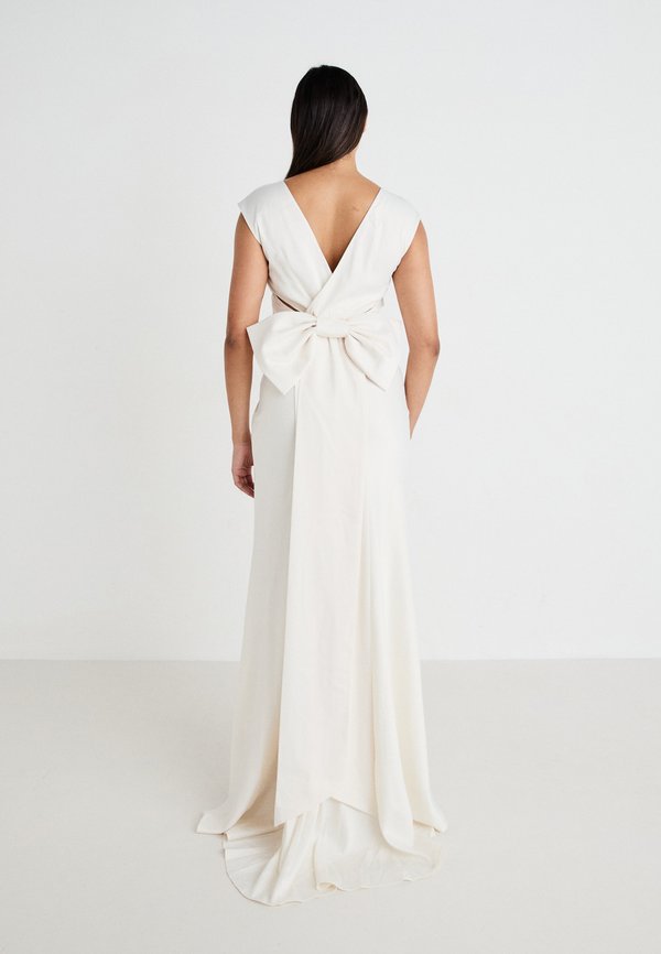 YASDOTTEA TRAIN DRESS - Occasion wear - gardenia2