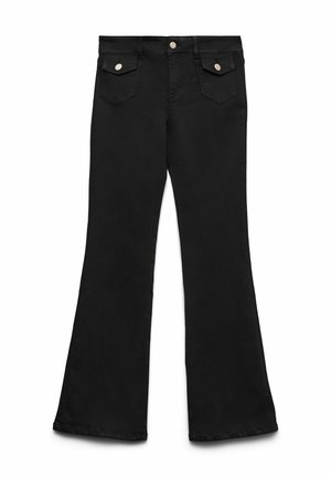 Jean flare - black