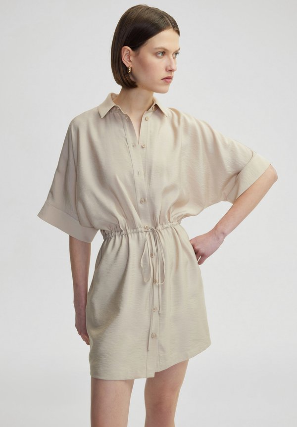 WAIST-TIED  - Blusenkleid - natural