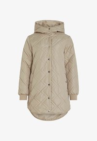 VILA Abrigo de invierno doeskin/beige