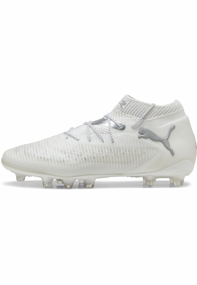 Puma - FUTURE 8 ULTIMATE - Football boots artificial grass - white/matte silver, Enlarge