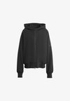 SOFT LUX FULL-ZIP HOODIE - Sweatjakke - black