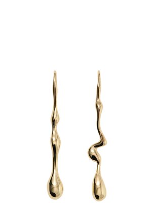 ELONGATED DROP - Ohrringe - gold