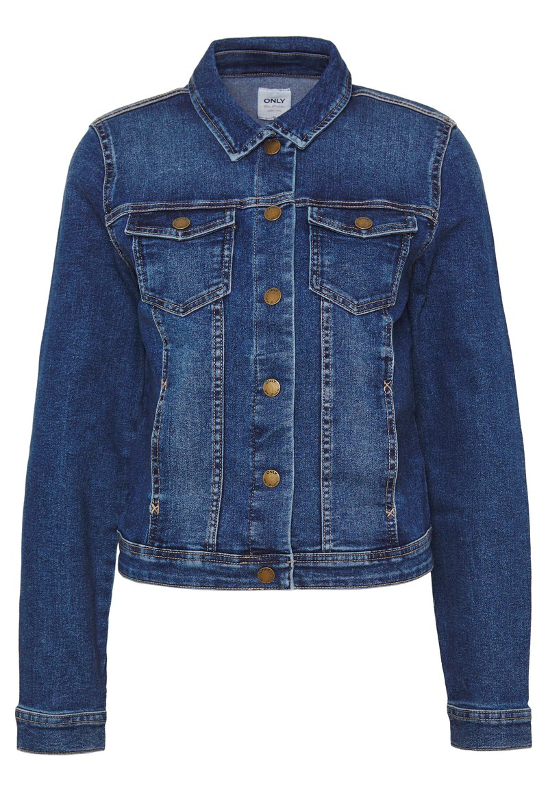 Only Spijkerjas donkerblauw denim