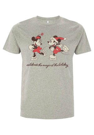 Disney DISNEY CLASSIC MICKEY VINTAGE HOLIDAY SKATERS - T-shirt z nadrukiem