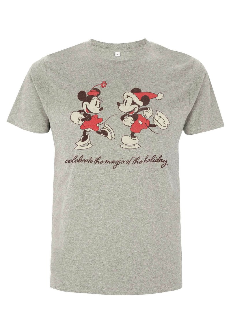 Disney DISNEY CLASSIC MICKEY VINTAGE HOLIDAY SKATERS - T-shirt z nadrukiem