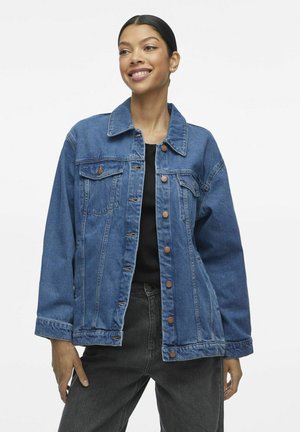 VILA Traper jakna - medium blue denim