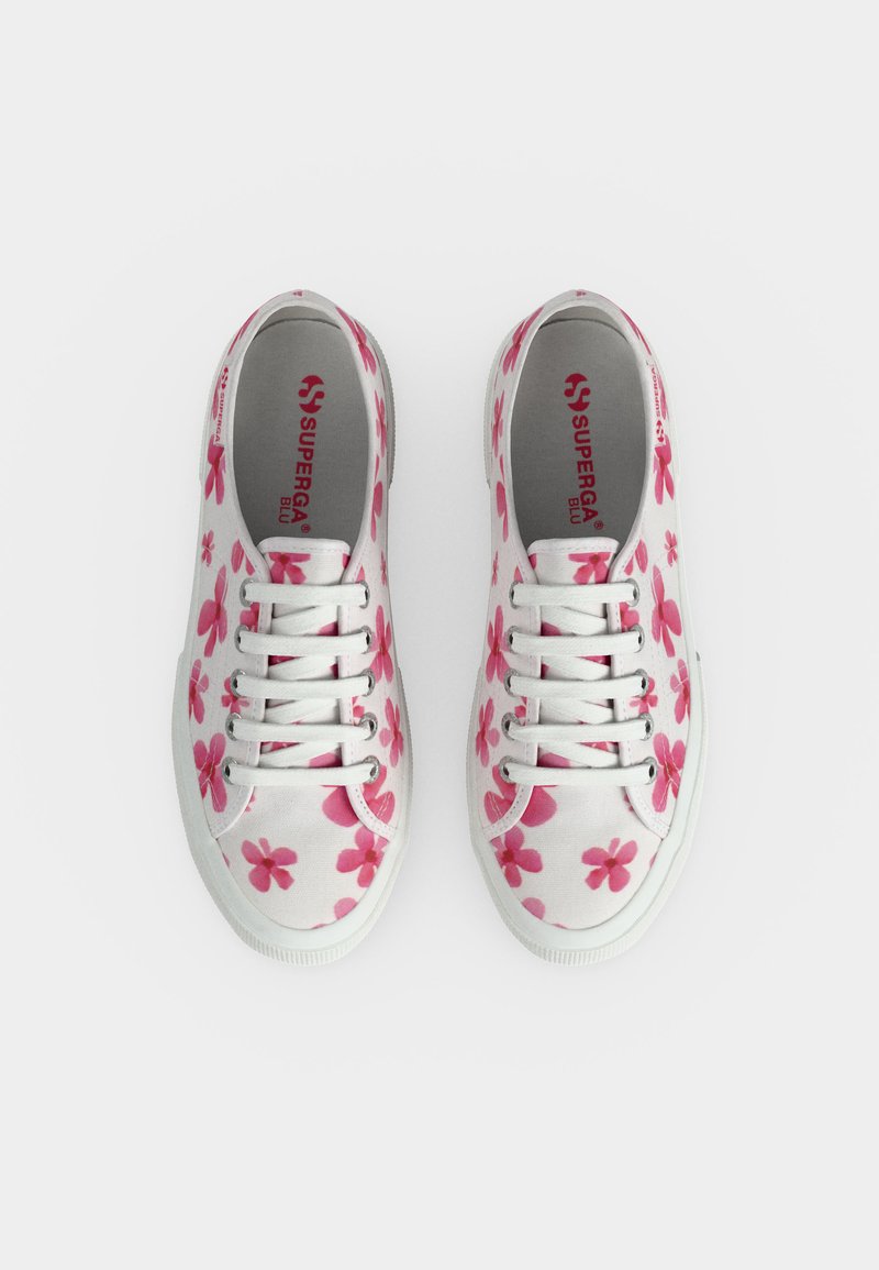 Scarpe sportive Superga 2750 Flower Bloom Embroidery S31111W Bianco