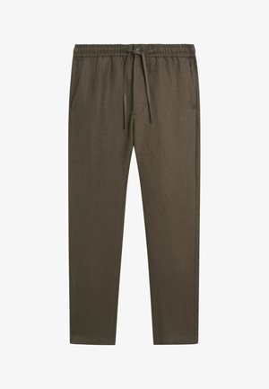 Massimo Dutti, Pantaloni - mottled dark green