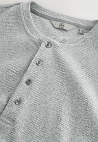 REGULAR FIT - EDIT  GRANDAD NECK  - Hosszú ujjú felső - grey