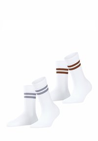 TENNIS STRIPE 2-PACK - Socks - raw white