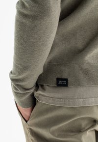 Butcher of Blue CLIFDEN HALF ZIP - Strickpullover - granite green