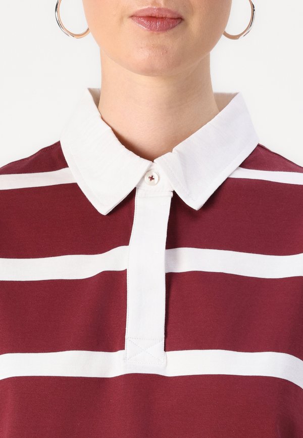 NMCAMMI ALENA CROPPED  - Polo shirt - burgundy2